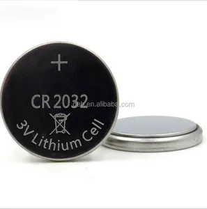 Baterai CR 3.0V Lithium mangan CR2032 230mAh tombol baterai koin utama sel untuk skala elektronik