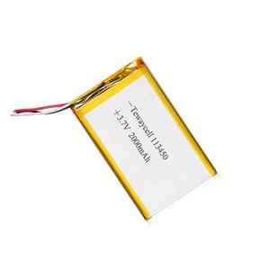 High capacity <strong>3</strong>,7 v 1800mah lipo 554070 lithium polymer rechargeable battery - Product Image 5