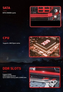 Scheda madre di alta qualità scheda madre LGA 2011 chip X99 per computer da gioco scheda madre X99 combo DDR4 RAM - Product Image 6
