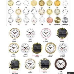 Phù Hợp Với Đồng Hồ Mini 6Inch 16Cm Chèn Các Bộ Phận Đồng Hồ - Product Image 6