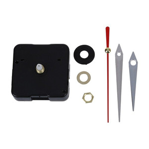 Mécanisme d'<span class=keywords><strong>horloge</strong></span> à <span class=keywords><strong>quartz</strong></span> chinois de haute qualité, <span class=keywords><strong>mouvement</strong></span> fluide, aiguilles argentées de 13 mm - Product Image 1