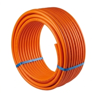 Tuyau PEX blanc de 16 mm et 20 mm, installation facile, homologué CE, pour alimentation en eau potable, qualité alimentaire, PN16, résistant à la corrosion, vente en gros