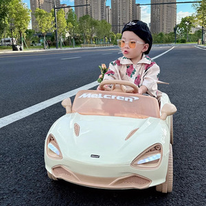 Coche eléctrico para niños Melcren con motor 550, recargable, juguete para niños de 2 a 4 años - Product Image 1