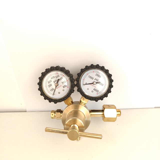 Max 0-600PSI Outlet Pressure CGA580 Inlet Thread Full Brass Nitrogen Gas Regulator