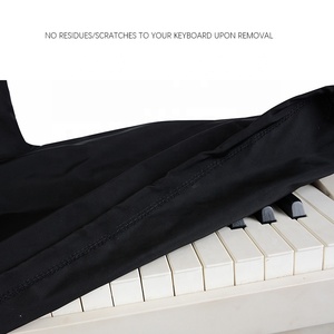 Teclado <span class=keywords><strong>de</strong></span> piano eléctrico impermeable, cubierta antipolvo, bloqueo elástico, teclado musical, cubierta protectora completa - Product Image 2