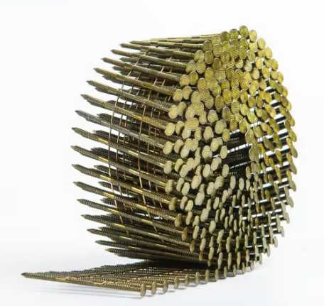 Galvanized Flat Head Threaded Nail Big