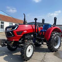 Livraison gratuite de tracteurs à roues de 50 chevaux, pneus tout-terrain, tracteurs à quatre roues, tracteurs diesel tout-terrain pour l'agriculture et le labour