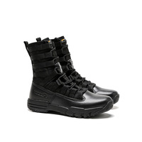 Chaussures de camping en plein air TopTeva Khaki Camouflage, bottes d'assaut US, bottes tactiques de combat