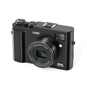 กล้องดิจิตอล 4K Ultra HD ซูม 16 เท่า เซ็นเซอร์ CMOS พกพาสะดวกสำหรับการเดินทาง - Product Image 1