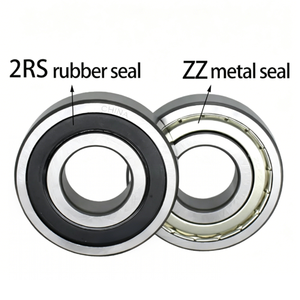 Roulements à billes à gorge profonde 6204-2RS 20x47x14mm à simple rangée avec double joint en caoutchouc 6204ZZ <span class=keywords><strong>6204z</strong></span> - Product Image 3