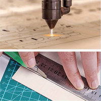 Láminas de Madera Contrachapada de Pawlonia/Álamo sin Acabado, Tablero de Madera Cortado con Láser para Rompecabezas de Madera 3D, Manualidades Hechas a Mano, Modelado