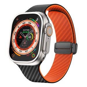 Correa Magnética Tschick para <span class=keywords><strong>Apple</strong></span> <span class=keywords><strong>Watch</strong></span>, Banda de Silicona de 45mm 44 49 41 40mm, Brazalete para iWatch Ultra <span class=keywords><strong>2</strong></span> Series 9 8 7 6 <span class=keywords><strong>Se</strong></span> - Product Image 2