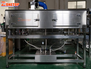 Tunnel <span class=keywords><strong>de</strong></span> rétraction à chauffage vapeur pour étiquettes <span class=keywords><strong>PVC</strong></span> sur bouteilles, bocaux et canettes – Prix usine - Product Image 2