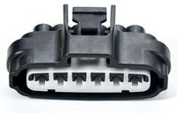 Connecteur de capteur de position de boîtier de papillon automobile étanche IP20 en cuivre à 6 broches 7283-1968-30/90980-11858 compatible avec