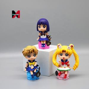 Qバージョンセーラー月野うさぎアニメカークレーンゲームフィギュア装飾コレクション飾りギフトおもちゃカワイイ像ムーンプリンセス - Product Image 4
