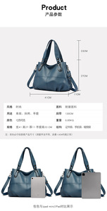 Bolsos cruzados de diseño de moda, bolsos de hombro de cuero PU de alta calidad, bolsos de mano casuales de lujo para mujer - Product Image 6