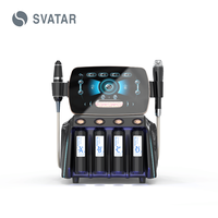 Appareil 2 en 1 Hydrofacial à vortex rotatif à 360° et pistolet méso haute pression pour un nettoyage en profondeur de la peau, peeling Hdra, infusion de sérum