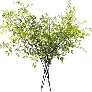 Branche d'arbre artificielle Nandina Domestica Ruyin, plante verte décorative pour aménagement paysager et accessoires de photographie - Product Image 5