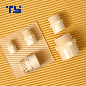 <span class=keywords><strong>CPVC</strong></span> Ống Nối Ống Nối <span class=keywords><strong>PVC</strong></span> Nam Chủ Đề <span class=keywords><strong>CPVC</strong></span> ASTM D2846 CTS Adapter Khớp Nối - Product Image 1