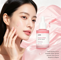 Sérum Peptidique Rose Bio PDRN 5 Types, Hydratant, Anti-Âge, Végétalien, 30ml – Vente en Gros Marque Blanche Soins de la Peau Chinois