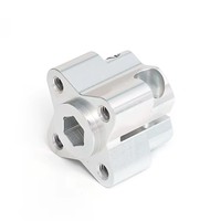 Pièces usinées CNC en alliage d'aluminium 6061 sur mesure, usinage 5 axes, fraisage, tournage, précision, tolérance 0,01 mm, sablée et anodisée