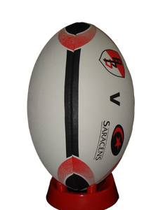 ลูกรักบี้คุณภาพสูงด้ามจับสุดๆยาง PU เย็บด้วยมือขนาด3ทนทานต่อทุกสภาพอากาศสำหรับการฝึก - Product Image 5