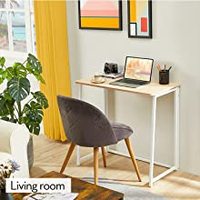 Bureau maison petit bureau de table d'ordinateur pliant blanc pour ordinateurs
