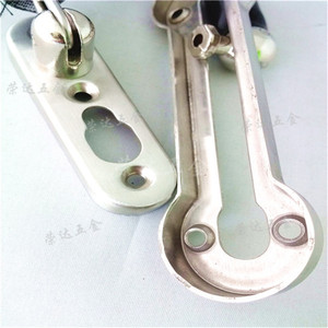 Cadena de Seguridad Antirrobo de Acero Inoxidable con Cerradura de Llave para Habitaciones de Hotel, Acabado Pulido - Product Image 4