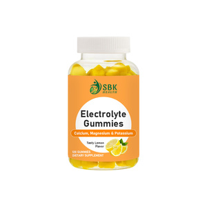 Complément alimentaire haute performance pour l'exercice, gommes électrolytiques hydratantes, véganes, sans OGM, halal, gommes à la pectine, stimulent l'énergie et l'endurance - Product Image 1