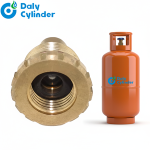 Promotion Spéciale : Robinet <span class=keywords><strong>de</strong></span> Bouteille <span class=keywords><strong>de</strong></span> Gaz GPL en Laiton Haute Pression à Structure Angulaire Manuelle <span class=keywords><strong>de</strong></span> Marque DALY pour Camping - Product Image 2