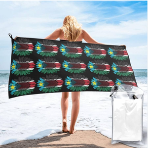 Gran oferta 2025, productos de verano, Bandera de Tuvalu, deportes de fútbol, Fitness, gimnasio, toalla, piscina, toalla de playa - Product Image 2