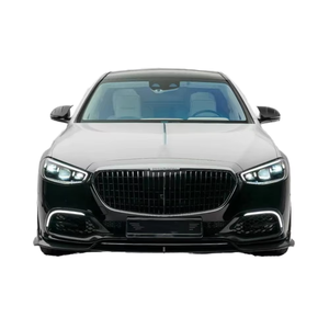 ชุดแต่งตัวถังรถยนต์ Mercedes W223 Maybach อัพเกรดคาร์บอนไฟเบอร์ สไตล์ MSY  ลิ้นกันชนหน้า ดิฟฟิวเซอร์ สปอยเลอร์ สภาพใหม่ - Product Image 1