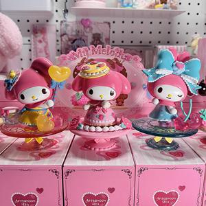 Venta al por mayor <span class=keywords><strong>Original</strong></span> Saniro Mymelody Afternoon Tea Series Blind Box Anime Modle Mystery Collection Girls Gift - Product Image 6