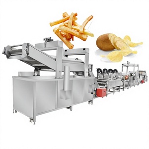 <span class=keywords><strong>Four</strong></span> industriel entièrement automatique en acier inoxydable pour la découpe, la friteuse et le <span class=keywords><strong>four</strong></span> à chips de <span class=keywords><strong>patate</strong></span> <span class=keywords><strong>douce</strong></span>, pour ligne de frites surgelées 500 kg/h - Product Image 1