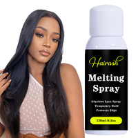 Spray de fixation en gros pour perruques en dentelle, colle invisible à forte tenue, colle imperméable pour accessoires capillaires, étiquette personnalisée