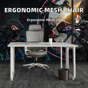 Ergonomic Modern Executive Office <b>Chair</b> with 4D Headrest Adjustable Height Swivel-<b>Task</b> <b>Chair</b> Plastic Frame for Home Office - Product Image 2