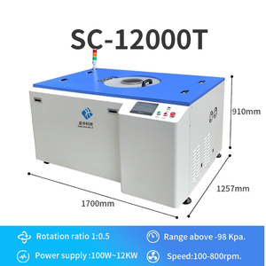 מערבל ואקום צנטריפוגלי פלנטרי ללא מגע 12 ליטר 12 קילוואט, יעילות גבוהה להוצאת גזים, לתעשיית הרכב, אנרגיה חדשה וקרמיקה תעשייתית - Product Image 6