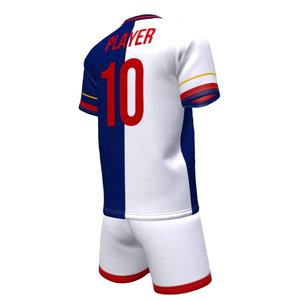 ชุดเสื้อฟุตบอลออกแบบโลโก้ได้ตามต้องการชุดฟุตบอลจากผู้ผลิตในจีน - Product Image 5