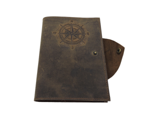 Customised Vintage Handmade Paper <b>Refillable</b> Buffalo <b>Leather</b> Compass Travel Journal Writing <b>Notebook</b> Diary for Travelers - Product Image 3