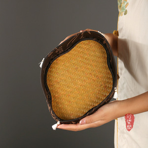 <b>Bamboo</b> Woven Storage Tray Polygon Shape For Living Room Neatening Guizhou Origin YY0498 - Product Image 1