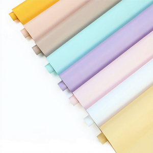 Papel de Embalaje para Flores Macaron, Color Sólido, Impermeable, para Floristería, Papel para Ramos de Flores - Product Image 1