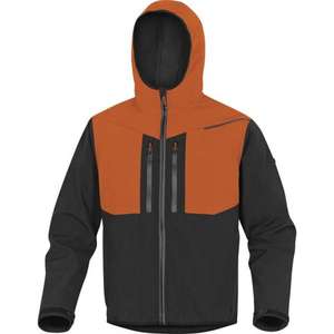 DELTA PLUS - HORT2GOPT Veste ''softshell''' en polyester/élasthanne gris-orange avec 3 couches laminées VESTES DE TRAVAIL - Product Image 1