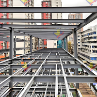 Estructura Metálica Prefabricada OEM para Taller, Garaje, Almacén, Estacionamiento, Vehículos, Soldadura Ligera