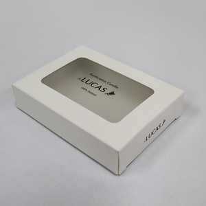 Caja de Regalo de <span class=keywords><strong>Papel</strong></span> con <span class=keywords><strong>Ventanas</strong></span> de PVC, Diseño de Impresión Personalizada <span class=keywords><strong>para</strong></span> Envases de Cosméticos 100% Naturales - Product Image 2