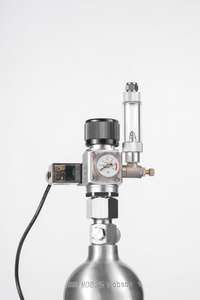 Groothandel RP25 Aluminium <span class=keywords><strong>Aquarium</strong></span> <span class=keywords><strong>CO2</strong></span> Gasregelaar met belletjessensor ISO9001 gecertificeerd voor koolstofdioxide cilinder - Product Image 5