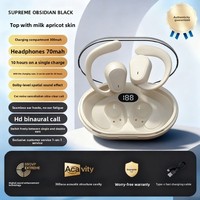 Earbuds Olahraga TWS D88 Terbaik dengan Layar LED 5.3, Suara HIFI, Tahan Air IPX5, Desain Open Ear, Waktu Putar 20+ Jam, Tipe-C