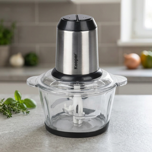 Robot da Cucina Elettrico Kooper 1.5L Mini 350W Senza BPA con Ciotola in Vetro per Tritare e Spremere, Ideale per Uso Domestico - Product Image 3