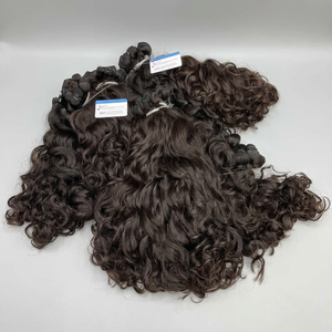Extensiones de Cabello Humano Vietnamita Virgen de Primera Calidad – Ondulado Natural, Puntas Gruesas y Voluminosas, Proveedor de Fábrica - Product Image 2