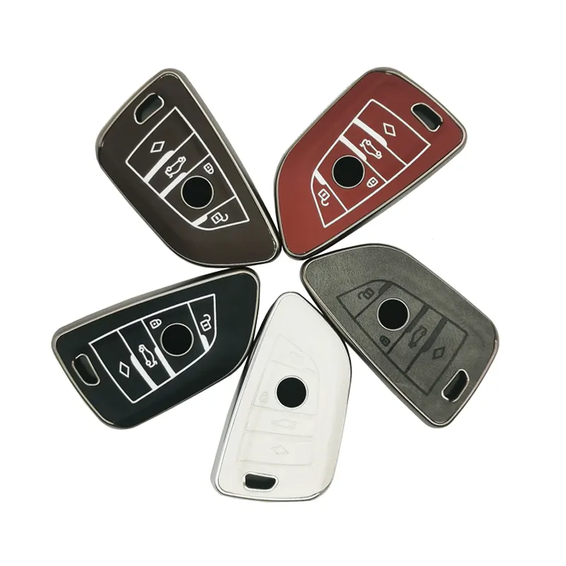 Elegante custodia per chiave auto in pelle tpu sublimazione per bmw 1 3 serie 5 x1 x2 x3 x5 320li 525 530 accessori interni auto