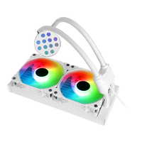 Refroidisseur d'air pour processeur SAMA RGB AIO, boîtier d'ordinateur, radiateur de processeur, refroidissement par eau 240 mm